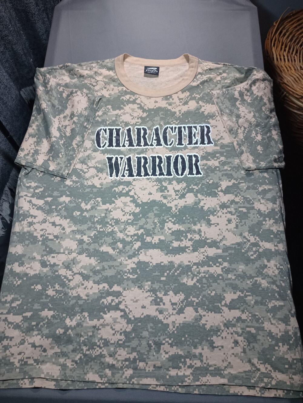 Character Warrior T Shirt Men's 3XL